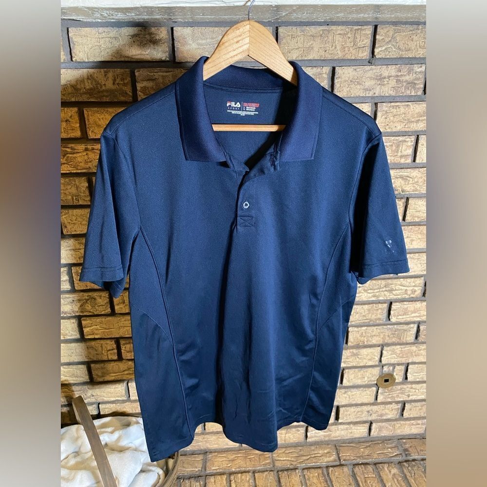 ‎Fila blue polo